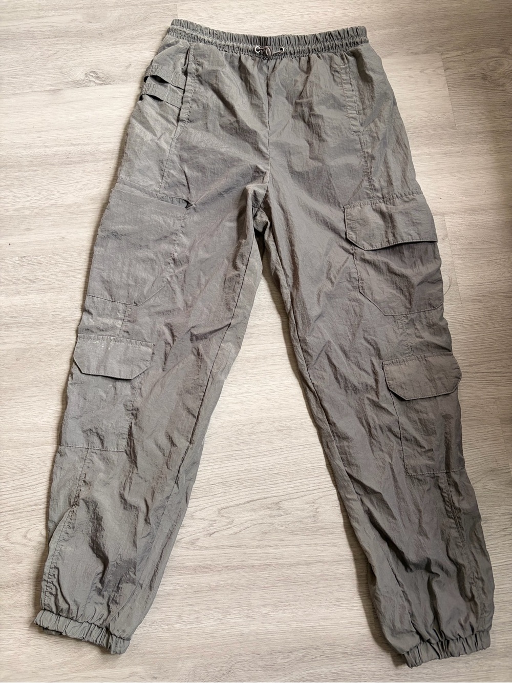 Women's Cargo Jogger Pants in Gray — Comfortable Utility Style